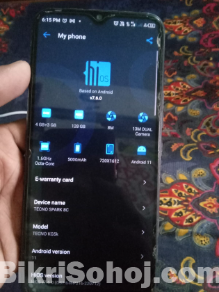 Tecno spark 8c